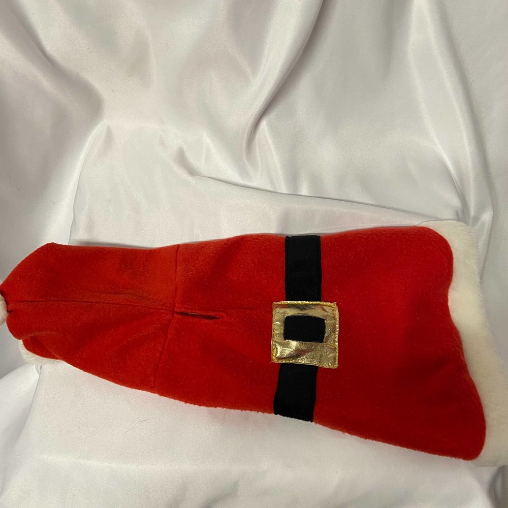 Dog Coat Santa with Hood Christmas